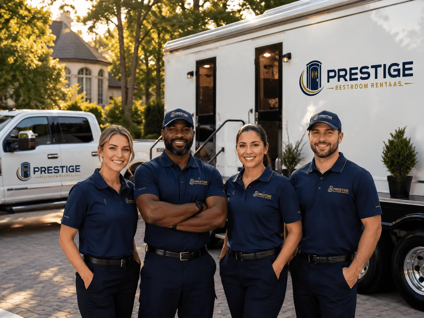 Trusted Luxury Portable Restrooms company in Dugger, IN